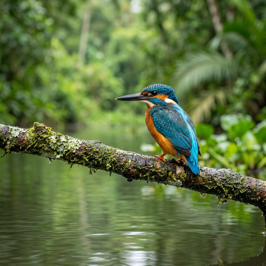 Vibrant Kingfisher