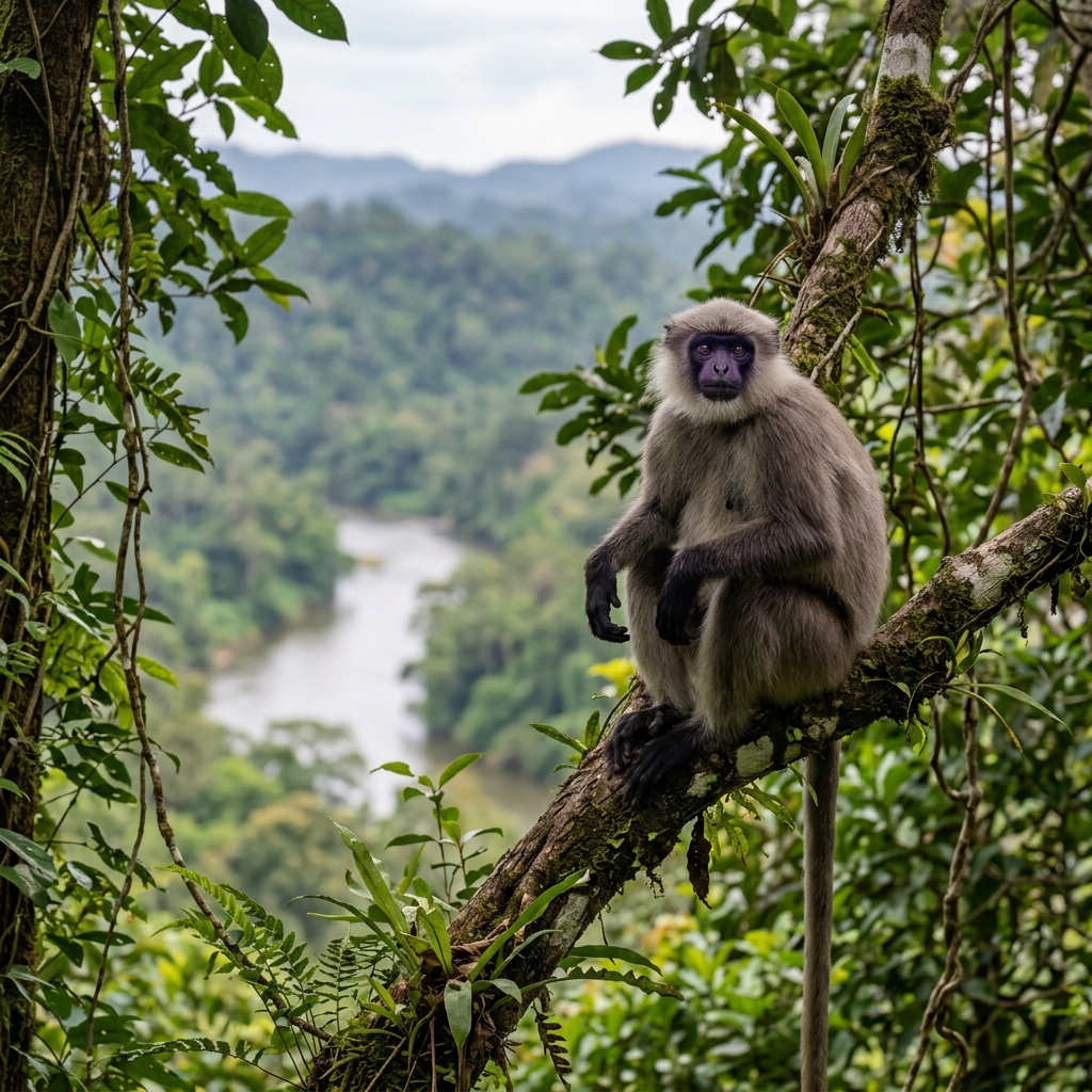 Langur Monkey